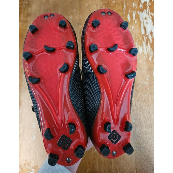 New Kids Cleats Size 11 Dream Pairs Red Black and Gray - Picture 4 of 7